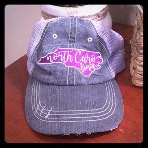 Distressed North Carolina Hat